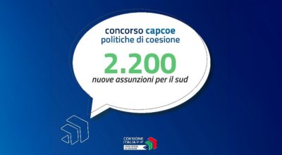 Pubblicato sul Portale InPA il bando di concorso RIPAM per l’assunzione di 2.200 nuovi funzionari nelle amministrazioni territoriali del Mezzogiorno e presso il DPCoe