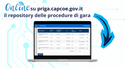 Portale PRigA 2021-2027: attivo il repository delle gare CONSIP a supporto delle attività di controllo